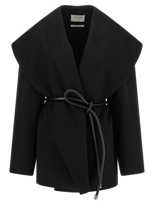 Black Wool Coat
