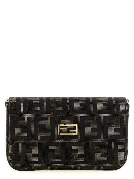 Brown Polyester Cardholder
