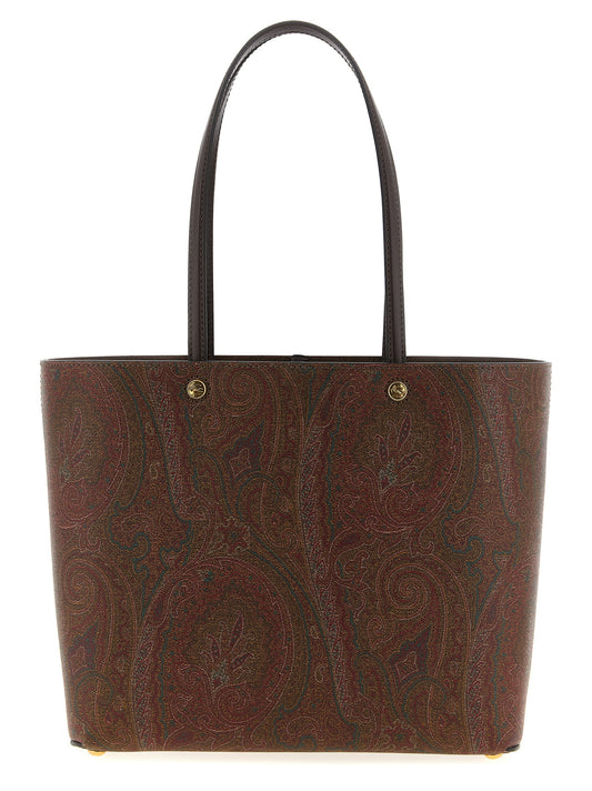Brown Cotton Tote Bag
