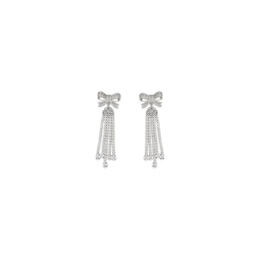 Silver Brass Earrings