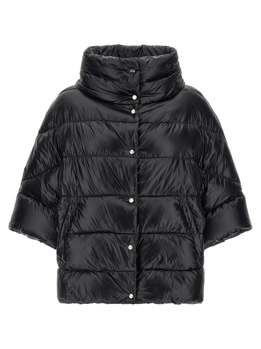 Black Polyamide Coat