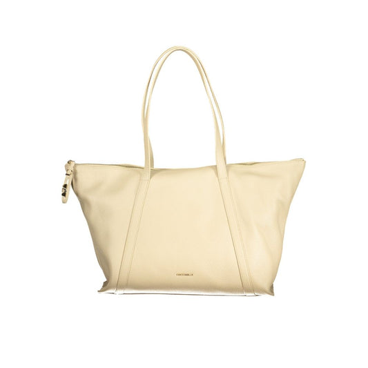 Beige Leather Women's Bag