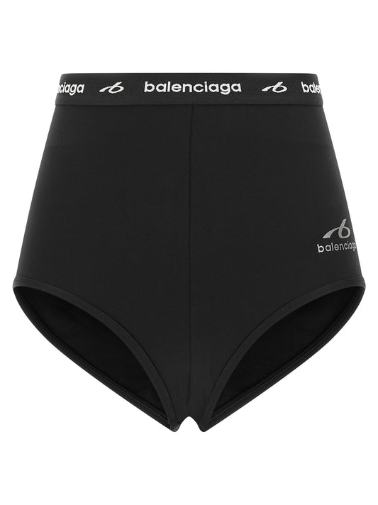 Black Polyamide Briefs