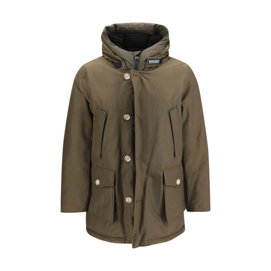 Bicolor Cotton Parka