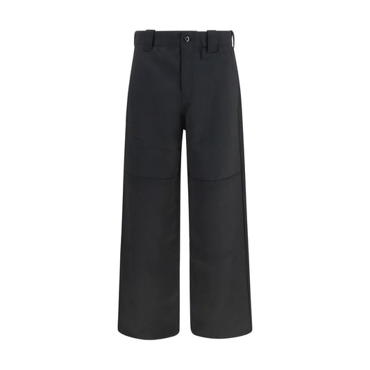 Black Wool Oves Aries Chino Pants