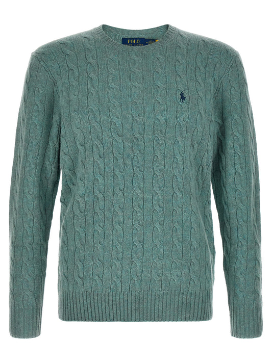 Bicolor Wool Cardigan