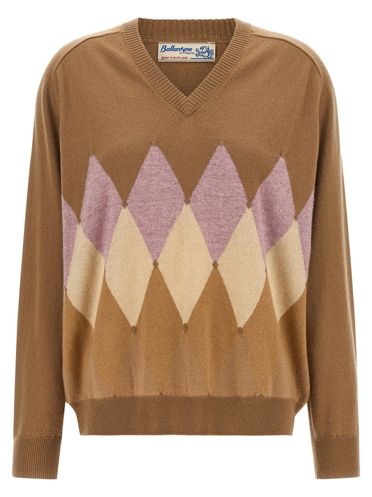 Brown Cashmere Cardigan