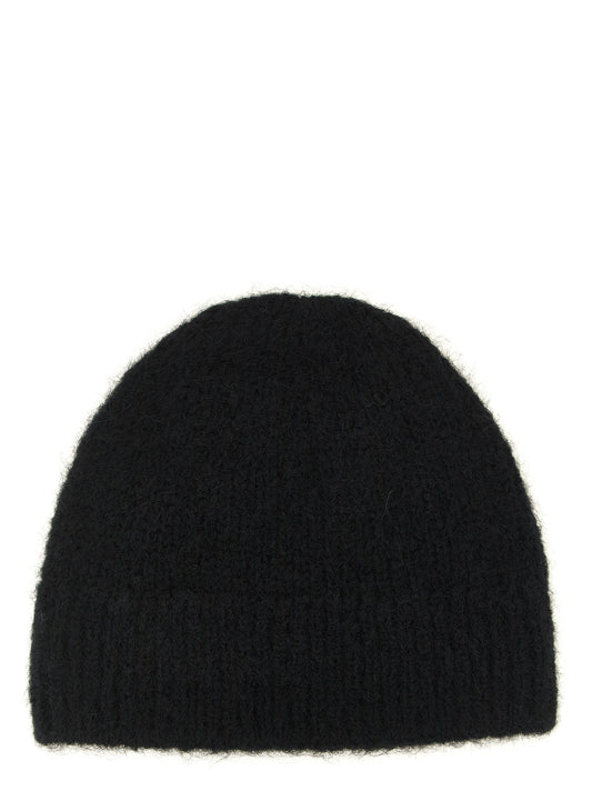 Black Wool Beanie