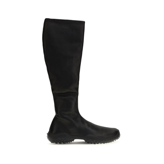 Black Lamb Ovis Aries Ankle Boots