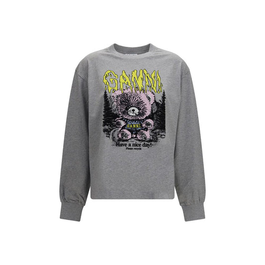 Gray Cotton Sweatshirt