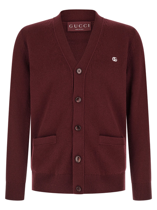 Bordeaux Cashmere Cardigan