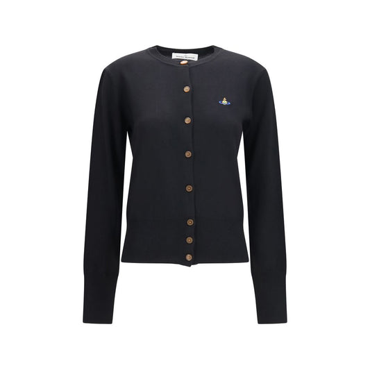 Black Wool Oves Aries Cardigan