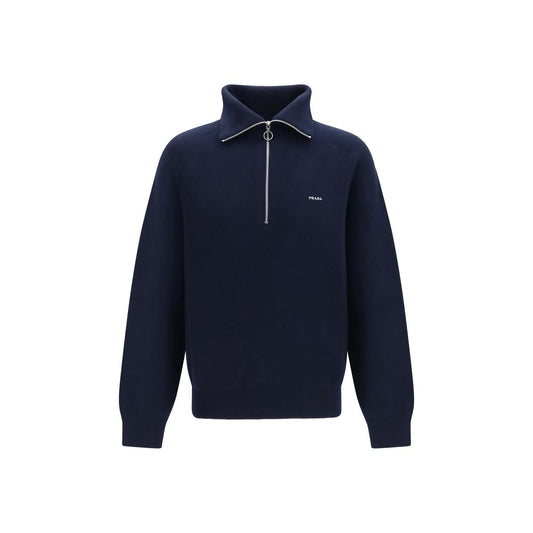 Blue Wool Oves Aries Polo Shirt