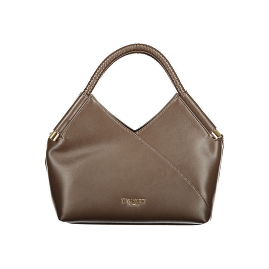 Brown Polyethylene Handbag