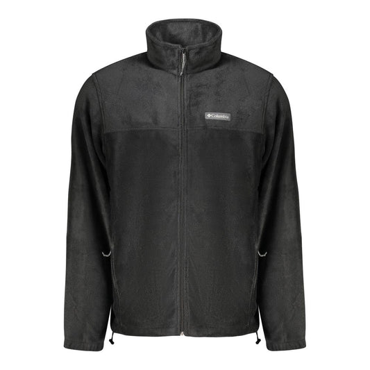 Black Polyester Men's Sweatshirt