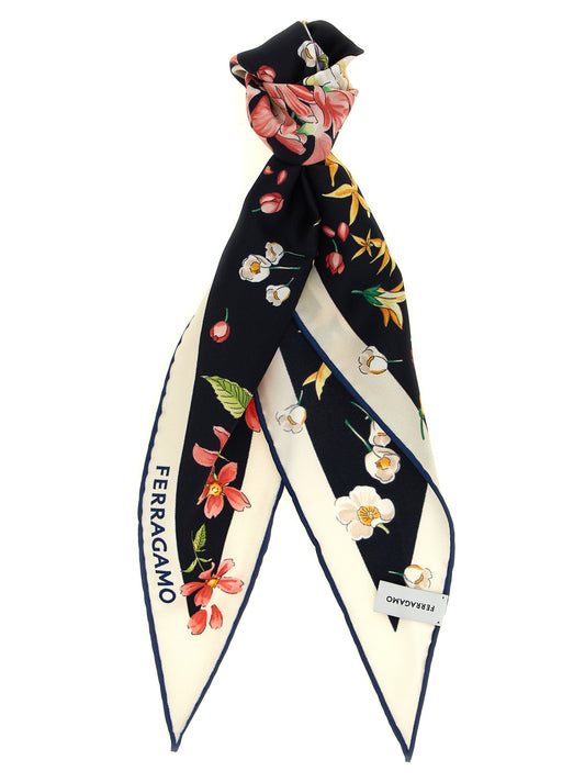 Multicolor Silk Foulard