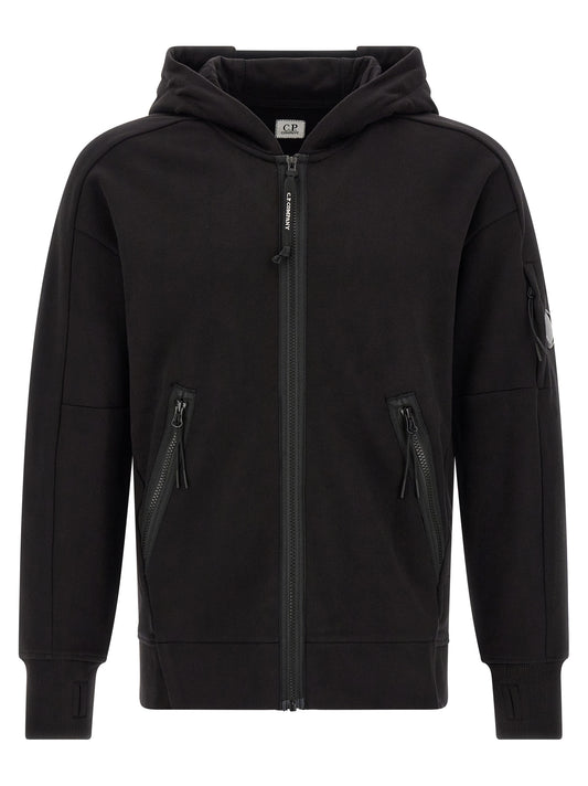 Black Cotton Sweatshirt