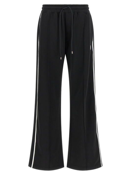 Black Polyester Joggers (Workout Pants)