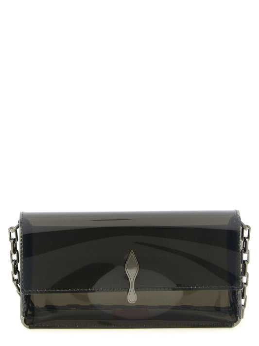Black Pvc Clutch Bag