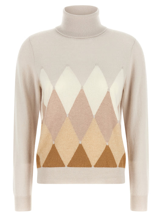 Beige Cashmere Cardigan