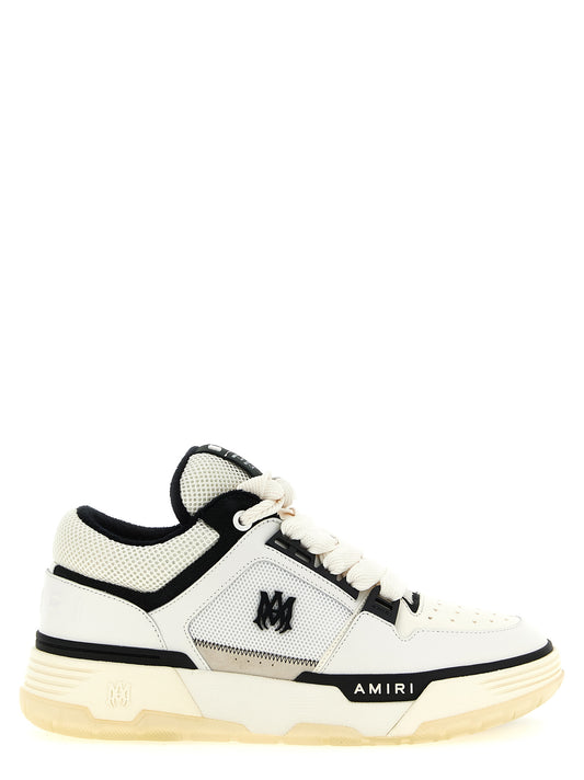 Bicolor Calfskin Athletic Sneakers