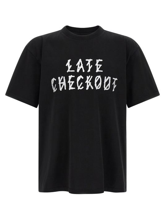 Black Cotton T-Shirt