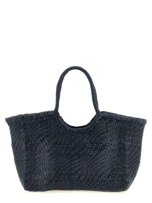 Blue Calfskin Handbag