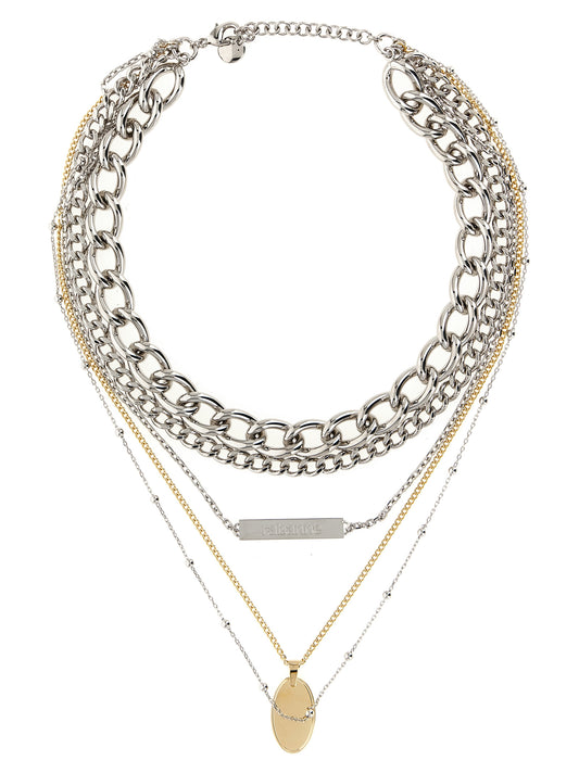 Silver Brass Necklace