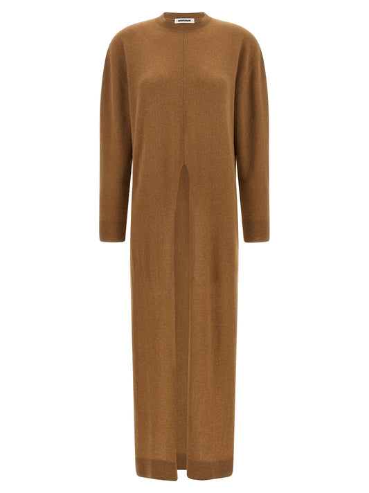 Beige Merino Wool Cardigan
