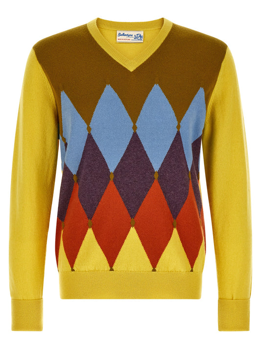 Multicolor Cashmere Cardigan