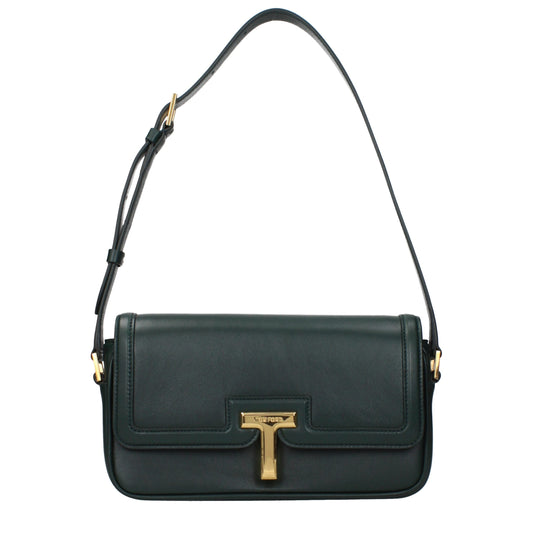 Green Leather Shoulder Bag