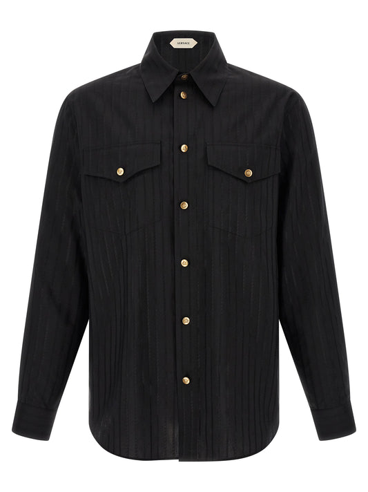 Black Cotton Blouse