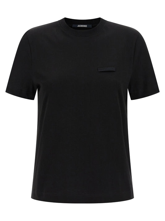 Black Cotton T-Shirt