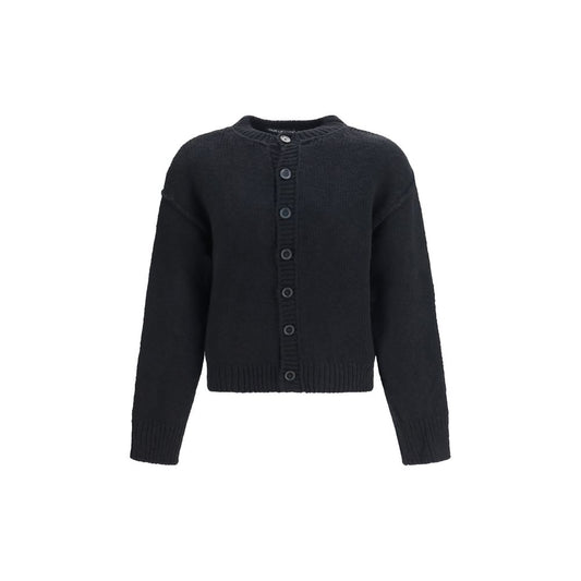 Black Wool Oves Aries Cardigan