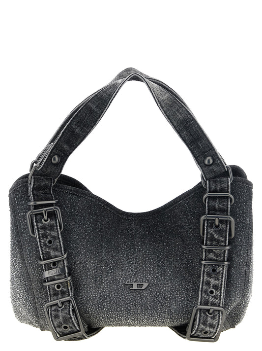 Black Cotton Handbag
