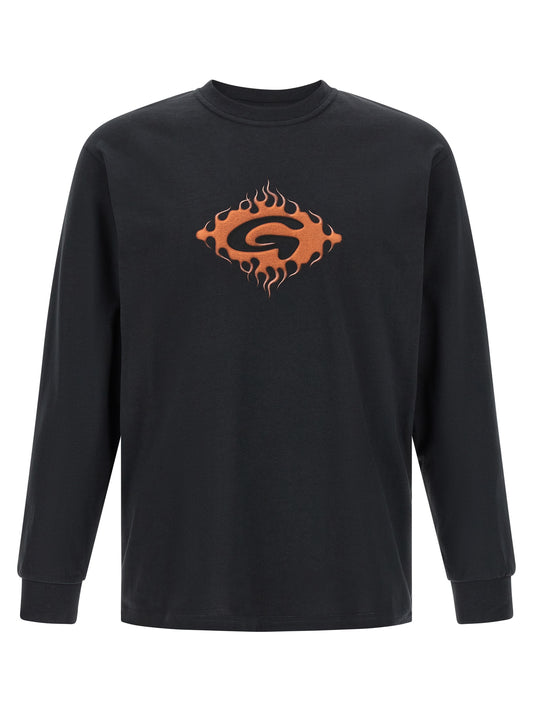 Black Cotton T-Shirt