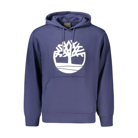 Blue Cotton Men's Sweatshirt