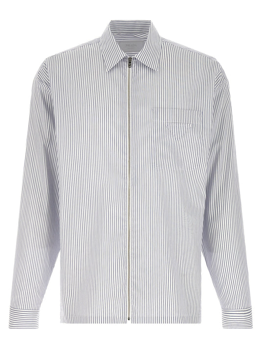 Blue Cotton Blouse