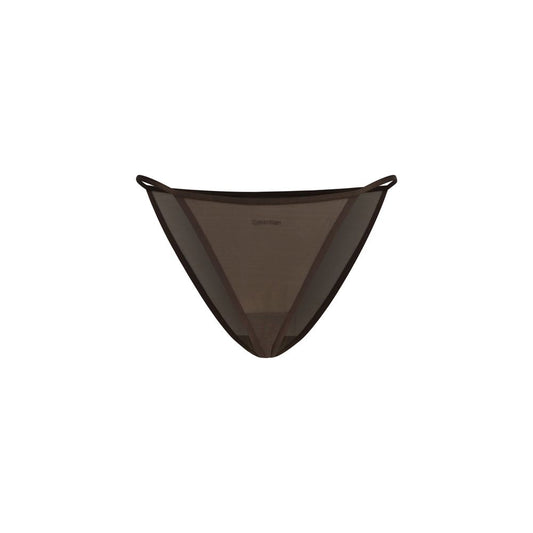 Brown Nylon Pantie