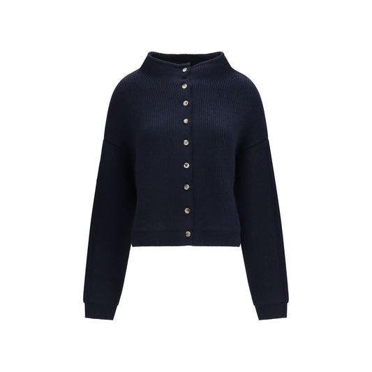 Blue Cashmere Cardigan
