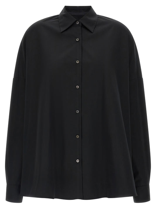 Black Cotton Blouse