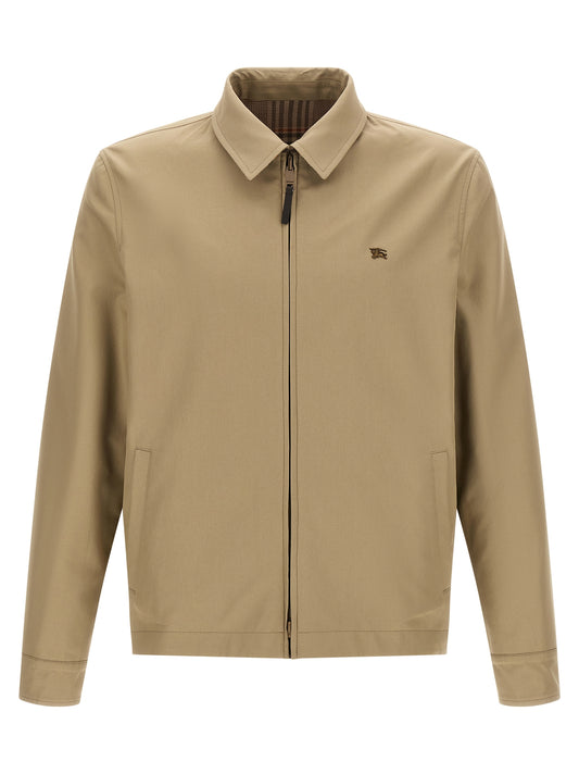 Beige Wool Shell Jacket