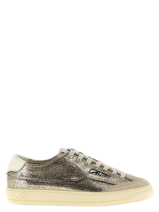 Multicolor Cowhide Low Top Sneakers
