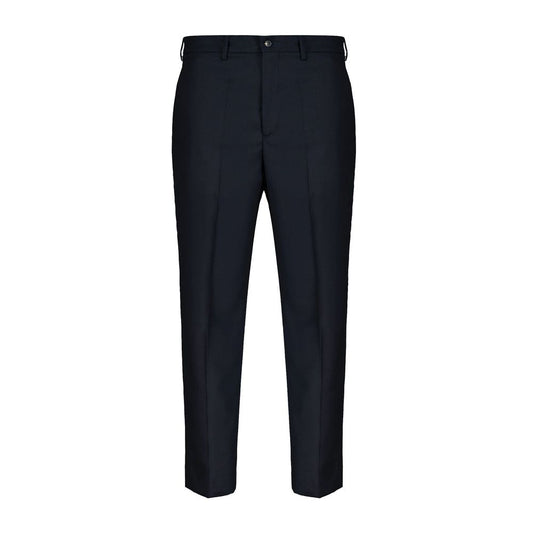 Blue Wool Dress Pants