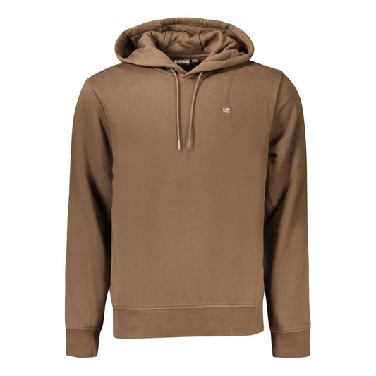 Brown Cotton Sweatshirt