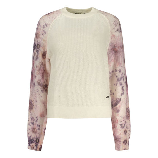 White Wool Women's Sweater