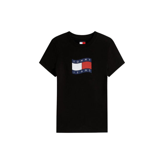 Black Recycled Cotton T-Shirt