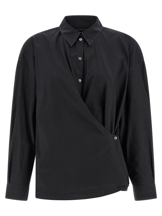 Black Cotton Blouse