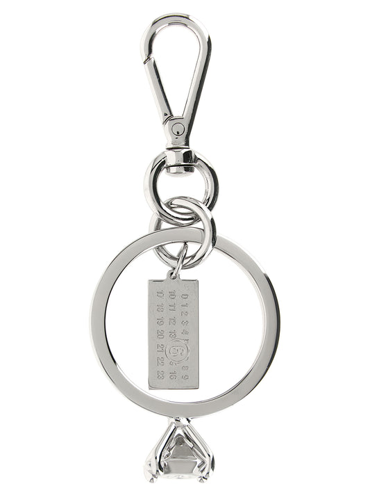 Silver Brass Keychain