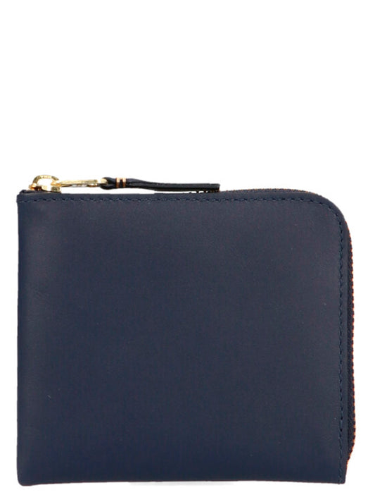 Blue Calfskin Wallet